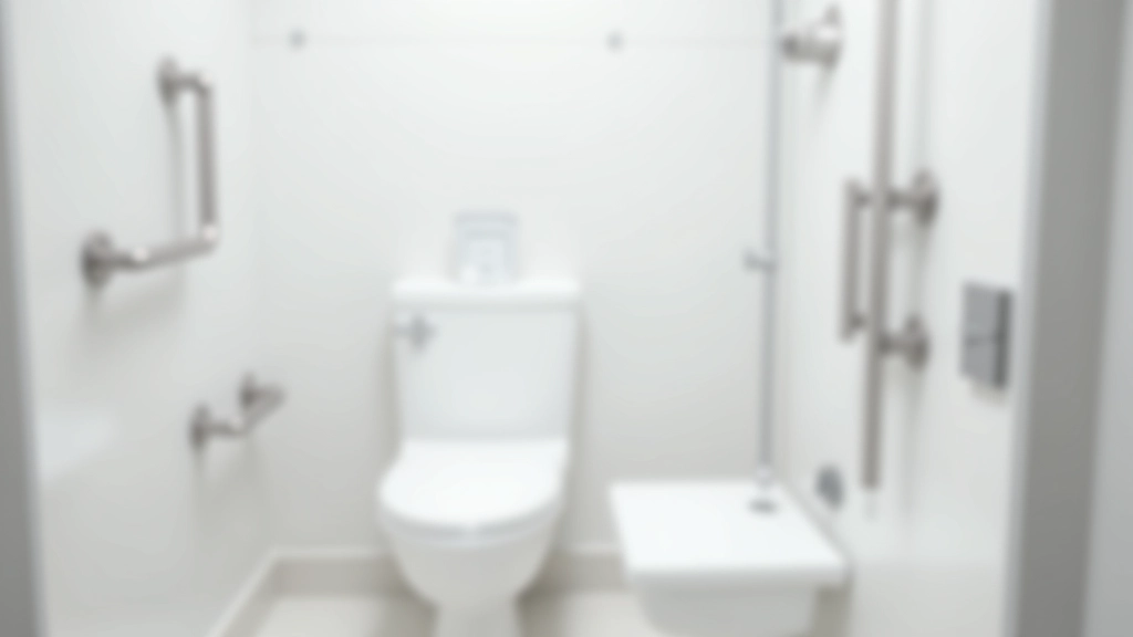 Bathroom grab bar installation